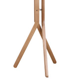 Unwind Coatrack, Stained Oak