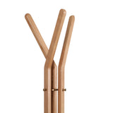 Unwind Coatrack, Stained Oak
