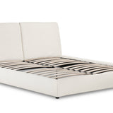 Cloud Bed, Queen, Cream Boucle