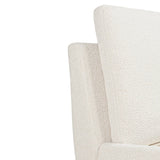 Cloud Bed with Storage, King, Cream Boucle