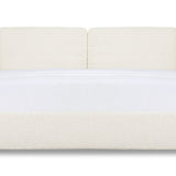 Cloud Bed with Storage, King, Cream Boucle