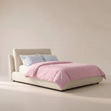 Cloud Bed, Full, Cream Boucle