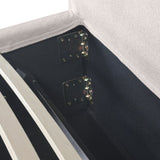 Wave Storage Bed, Queen, Latte