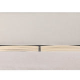 Wave Storage Bed, Queen, Latte