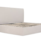 Wave Storage Bed, Queen, Latte