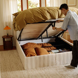 Wave Storage Bed, Queen, Dover Stripe