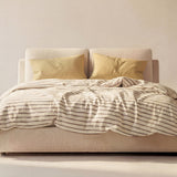 Cloud Bed With Storage, Queen, Latte