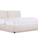 Cloud Bed With Storage, Queen, Latte