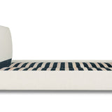 Dream Storage Bed, Queen, Cream Boucle
