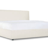 Dream Storage Bed, Queen, Cream Boucle