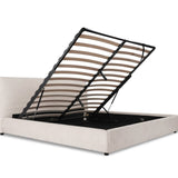 Dream Storage Bed, King, Latte