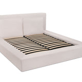Movie Night™ Storage Bed, Queen, Latte