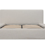 Movie Night™ Storage Bed, King, Carmel Check