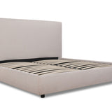 Dream Storage Bed With Tall Headboard, Queen, Latte