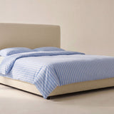 Dream Storage Bed With Tall Headboard, Queen, Cream Boucle