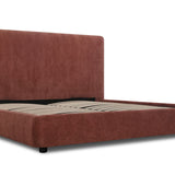 Dream Storage Bed With Tall Headboard, Queen, Toffee
