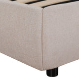 Dream Storage Bed With Tall Headboard, King, Latte