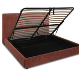 Dream Storage Bed With Tall Headboard, King, Toffee