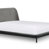 Easy Edge Bed, Queen, Black Oak