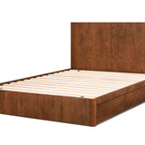 Form Storage Bed, Queen, Stained Walnut