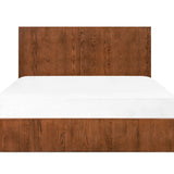 Form Storage Bed, King, Stained Walnut