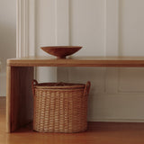 Form Bench, Seats 2, Oak