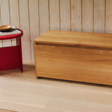 Everyday Storage Bench, Oak