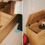 Everyday Storage Bench, Oak