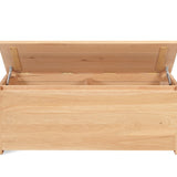 Everyday Storage Bench, Oak