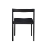 Plane Dining Chair (Set of Two), Black Oak