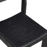 Plane Dining Chair (Set of Two), Black Oak