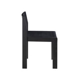 Plane Dining Chair (Set of Two), Black Oak