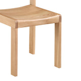 Plane Dining Chair (Set of Two), Oak