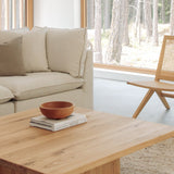 Endless Summer Lounge Chair, Natural Cane/Ash