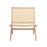 Endless Summer Lounge Chair, Natural Cane/Ash