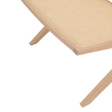 Endless Summer Lounge Chair, Natural Cane/Ash