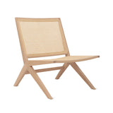 Endless Summer Lounge Chair, Natural Cane/Ash