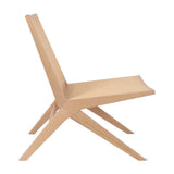 Endless Summer Lounge Chair, Natural Cane/Ash