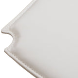 Seat Cushion - Tuck In Dining Chair, White