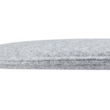 Round Seat Cushion, Grey Felt