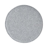 Round Seat Cushion, Grey Felt