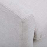 Sink In Swivel Lounge Chair, Pearl