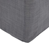 Sink In Swivel Lounge Chair, Grey