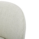 Dialed In Swivel Dining Chair, Sea Pearl
