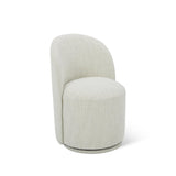 Dialed In Swivel Dining Chair, Sea Pearl
