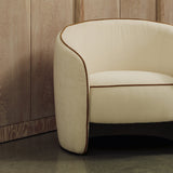 In the Groove Lounge Chair, Almond