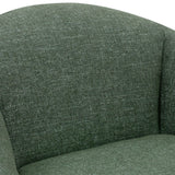 Round Trip Swivel Lounge Chair, Loden
