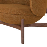 Happy Place Lounge Chair, Walnut, Autumn