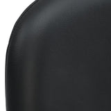 Dine In Dining Chair (Set of Two), Walnut/Black Leather