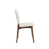 Dine In Dining Chair (Set of Two), Walnut/Dune